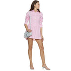 Campus Sutra Women Casual Stylish Dress'S(Ss20_Dresstp02_W_Pln_Pnk_Xl)