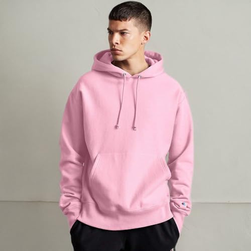 Reverse Weave Pullover Hooded Sweatshirt - OXFORD gRAY - M(D0102H7Y886)
