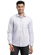 Turtle Men 100% Cotton Slim Fit Light Blue Formal Shirt