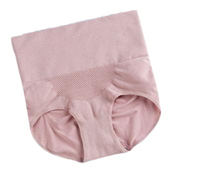 Ecomnewgen WomenS Cotton High Waist Full Coverage Briefs Ladies Underwear Panties Tummy Control Body Shaper (Dgshy229 Pk M)
