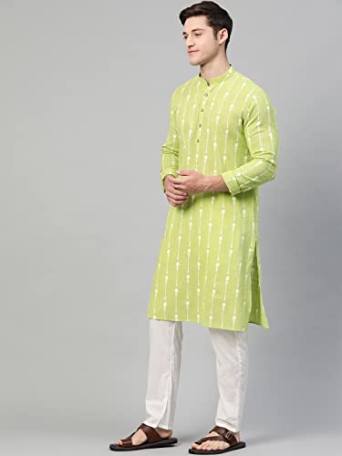 See Designs MenS Cotton Regular Regular Fit Kurta