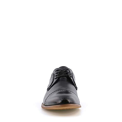 Stacy Adams Men's Dickinson Cap Toe Oxford, Black, 10