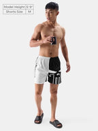 The Souled Store Official Marvel: Punisher Men And Boys Black And White Graphic Printed Boxer Shorts