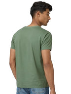 XYXX Mens Cotton Solid Regular Fit T Shirt (Xy_Cr15_Tshirt_1_Sage Green)