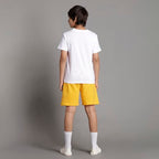 T2F Boys Printed Cotton Regular Fit Tshirt and Shorts Set (Pack of 3)