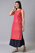Aurelia Cotton Blend Women Regular Kurta