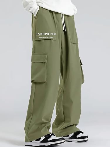Indoprimo Regular Casual Pants (Miami-Cargo Men_Mahendi