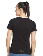 Campus Sutra Graphic Print Women Round Neck Black Sports Jersey