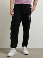 Nobero MenS Relaxed Sweatpants (1M-Bwjg-R0113_Black