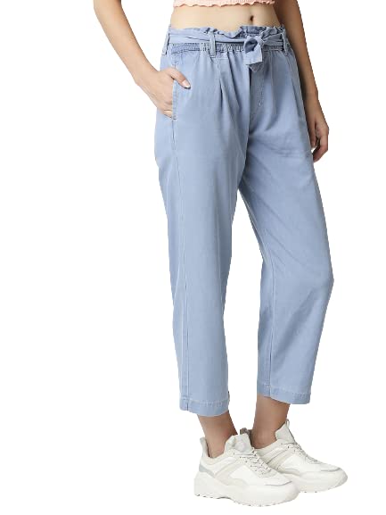 High Star Women'S Straight Palazzo (Wdplazzo892_26_Blue