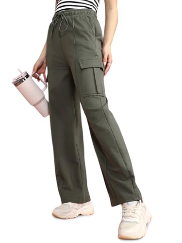 Juneberry WomenS Oversized Joggers | Relaxed Comfortable Bottoms For Travel, Gym & Casual Wear | Trendy Stylish Joggers | Availa