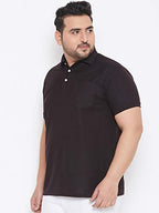 Bigbanana Plus Size MenS Regular Fit Polo Shirt