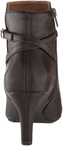 LifeStride Womens Guild Ankle Boot Dark Chocolate 8.5 M