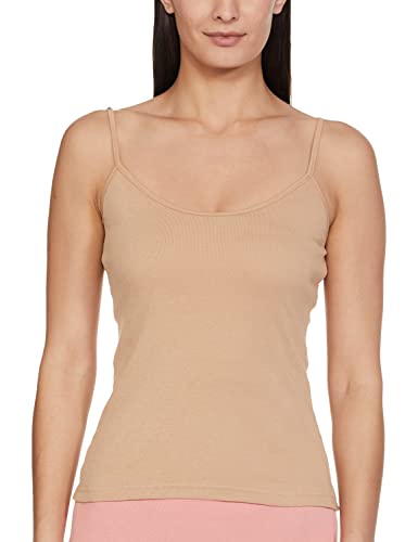 Lyra Women Pack Of 2 Camisoles Beige, Black