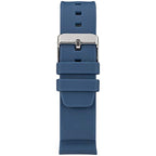 Timex Unisex TW5M23500 DGTL Mako Digital 44mm Blue/Gold-Tone Silicone Strap Watch