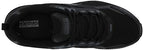 Skechers womens Consistent Sneaker, Black, 8 US