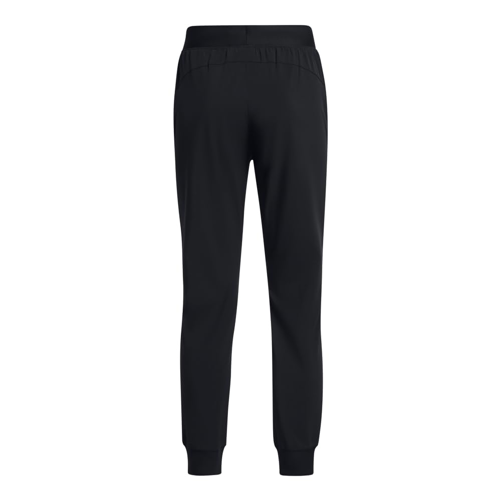 Under Armour Womens Armoursport Woven Pants, (001) Black / / White, Small Tall