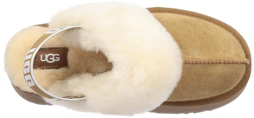 UGG Women's Funkette Slipper, Chestnut, 08