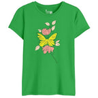 Bon Organik Womens Regular Fit T-Shirt (BON11508_Green