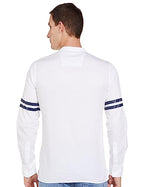 The Indian Garage Co Men'S Cotton Slim Henley Shirt (1220-Sk19L29-05_White)