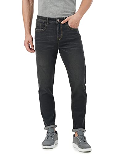 INKD Slim 1050 Mens Jeans (INKSS23MJN-008_Black-Grey Dilemma_32)