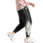 Nobero MenS Relaxed Mid Rise Track Pants (1M-Bwjg-R0063_Black_Xxxl)