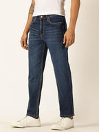 Thomas Scott MenS Mid-Rise Regular Fit Stretchable Jeans