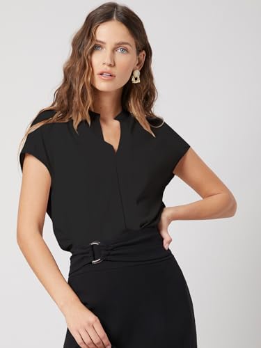 Toochki Top for Women| Crop Top for Women | Short Top for Women | Tops | Rayon Top for Women | Black Top for Women | Top for Wom