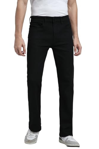Dennis Lingo Black Boot Cut Jeans (Dlmjnw23141_Bk_34)