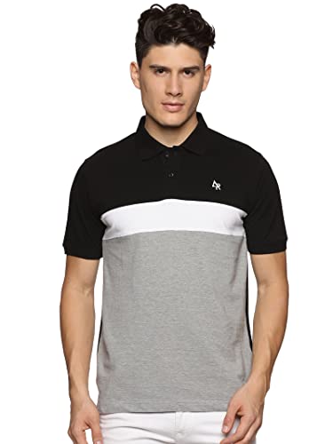 ADRO Premium Polo T-Shirt for Men | PN23-S1-BLWHGR-GR-S Grey
