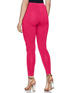 Rupa Softline 4D Cotton Stretch Comfort Ankle Leggings for Women,All-Purpose Fashion for Western, Ethnic, Sporty, and Casual Wea
