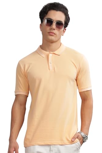 ADRO Polo T Shirt for Men | Plain Polo T-Shirt | 100% Cotton Polo Tshirt | Regular Fit Polo| Available in Plus Size Polo|PN24-ST