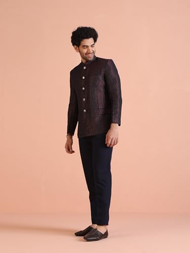 Kisah MenS Jodhpuri Bandhgala-Blazer Trouser Set
