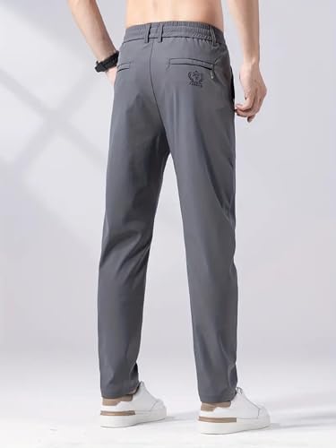 Lymio MenS Regular Fit Causal Trouser