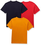 T2F Boys Cotton Solid Regular Fit T-Shirt (Pack of 3)