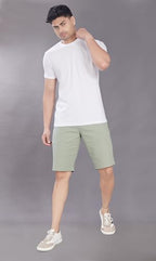 Divisive MenS Relaxed Fit Cotton Linen Shorts