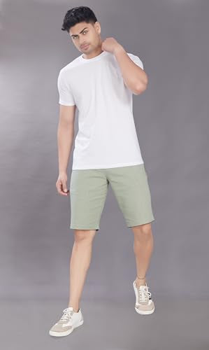 Divisive MenS Relaxed Fit Cotton Linen Shorts