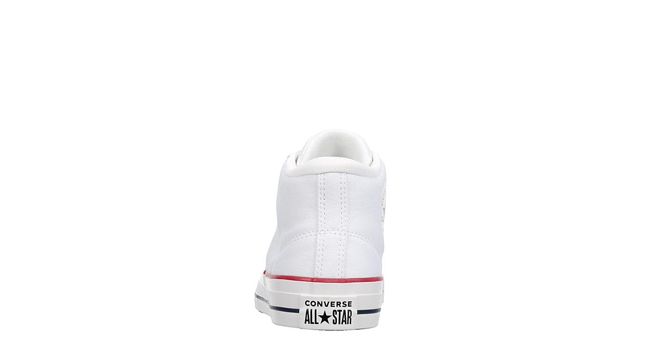 CONVERSE Men's Chuck Taylor All Star Malden Street MID Sneaker, White/RED/Blue, 7