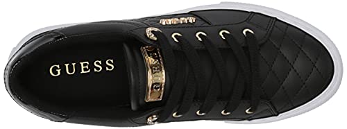 Guess Women's Loven Sneaker, Black 978, 6.5