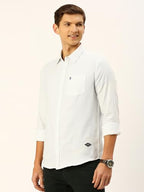 Thomas Scott Cotton MenS Solid Slim Fit Shirt