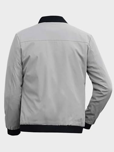 Lymio men jackets || bomber jacket for men || Lightweight Outwear Sportswear Polyester Standard Length Bomber Jacket (J-01-03) (