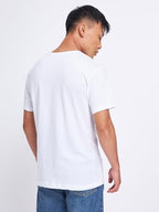 Bewakoof Mens 4x4 Off Road Graphic White Round Neck Half Sleeve T-Shirt