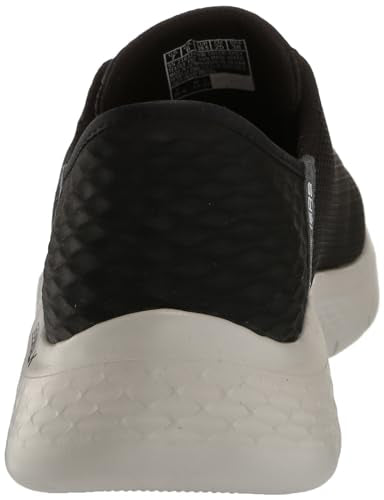 Skechers Men's Free Slip-Ins Go Walk Flex-Hands Up Sneaker, Black/Grey, 9.5