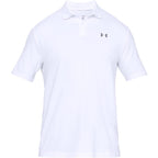 Under Armour Men's Performance 2.0 Golf Polo, White (100)/Black, X-Small