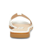 Steve Madden Women's Hadyn Sandal, White Leather, 7