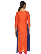 W For Woman Women'S A-Line Kurta (17Au16973-50317_Spicy