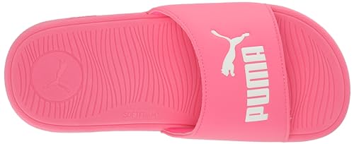 PUMA Cool Cat Sandal Slides Sandal Slides, Knockout Pink White, 2 US Unisex Little Kid