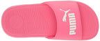 PUMA Cool Cat Sandal Slides Sandal Slides, Knockout Pink White, 2 US Unisex Little Kid