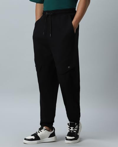 Bewakoof Air 1.0 MenS Solid Super Loose Fit Joggers