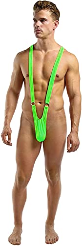 MP Euro Male Spandex Sling Rings Lime LX